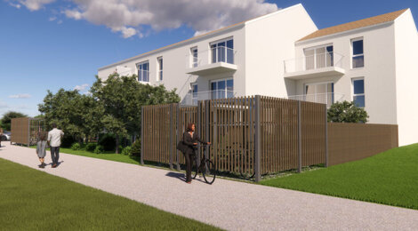 Programme immobilier neuf Mona Nova Machecoul - Machecoul-Saint-Même cadre verdoyant pour une résidence seniors (44270) - Référence : 18208
