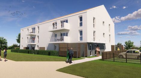Programme immobilier neuf Mona Nova Machecoul - Machecoul-Saint-Même cadre verdoyant pour une résidence seniors (44270) - Référence : 18208