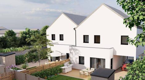 Programme immobilier neuf VAL D'AUBANCE - Mûrs-Erigné : Résidence T4 duplex avec cadre naturel et confort optimisé proche des écoles (49130) - Référence : 12006