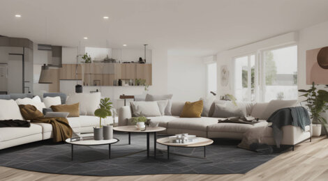 Programme immobilier neuf Abbé de l'épée - Nantes : appartements et maison neuve sécurisés en quartier Canclaux/Mellinet (44000) - Référence : 7669