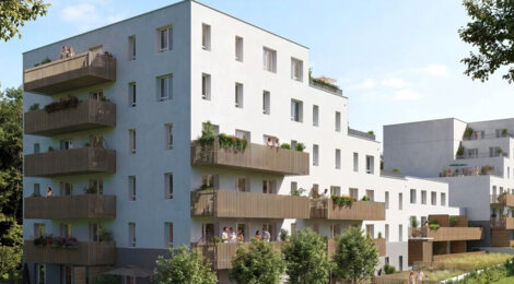 Programme immobilier neuf NIDÉLIA - Nantes cadre de vie dynamique proche du métro léger (44000) - Référence : 18211