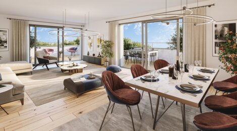 Programme immobilier neuf STREAM - Nantes : logements neufs T1–T5 proche de l’Erdre (44000) - Référence : 16938