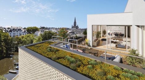 Programme immobilier neuf STREAM - Nantes : logements neufs T1–T5 proche de l’Erdre (44000) - Référence : 16938