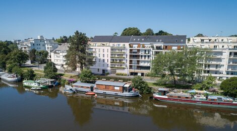 Programme immobilier neuf CARAT - Nantes : logements neufs T2–T4 proche de l’Erdre (44000) - Référence : 15563