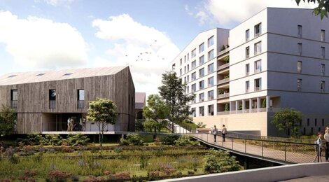 Programme immobilier neuf Amaryllis - Nantes : Résidence studio–T4 avec cadre résidentiel et confort optimisé proche des transports (44000) - Référence : 14753
