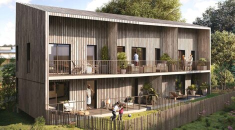Programme immobilier neuf Amaryllis - Nantes : Résidence studio–T4 avec cadre résidentiel et confort optimisé proche des transports (44000) - Référence : 14753