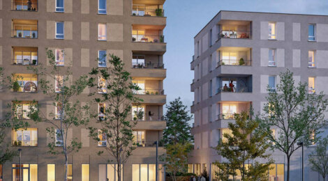 Programme immobilier neuf Baccara - Nantes : Résidence T2–T5 avec cadre paysager et confort optimisé proche des commodités (44000) - Référence : 14253