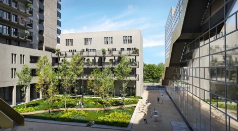 Programme immobilier neuf FUSION - Nantes vue dégagée sur le futur Parc de Loire (44000) - Référence : 16028
