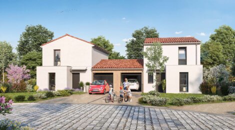 Programme immobilier neuf Les Villas Montoises - Notre-Dame-de-Monts à deux pas de la plage et forêt (85690) - Référence : 8774