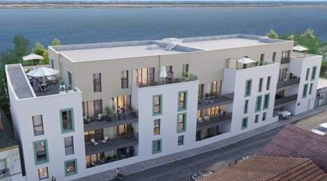 Programme immobilier neuf REFLET -  Paimboeuf : logements neufs sécurisés et lumineux face à la Loire (44560) - Référence : 7608