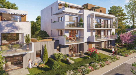 Programme immobilier neuf L'Écrin - Pornichet proche à pied de la plage de la Bonne Source (44380) - Référence : 15547
