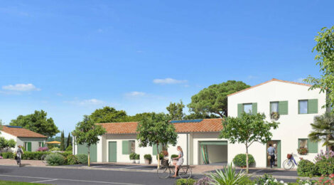 Programme immobilier neuf Côté mer - Saint-Georges-d'Oléron : Résidence T2–T3 avec cadre local et confort optimisé proche des commodités (17190) - Référence : 17134