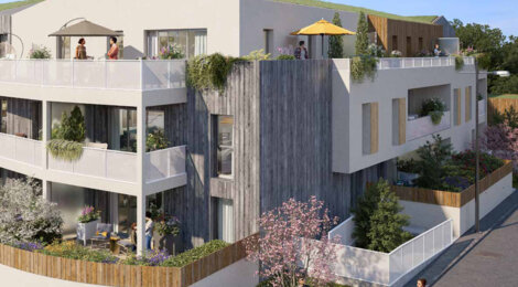 Programme immobilier neuf OPALE - Saint-Gilles-Croix-de-Vie : logements neufs T2–T4 entre rivière et plages (85800) - Référence : 15710