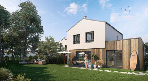 Programme immobilier neuf LES JARDINS D'ILARIS - Saint-Hilaire-de-Riez, logements neufs et cadre balnéaire proche de la plage (85270) - Référence : 15954