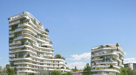Programme immobilier neuf Harmony of the Sky - Saint-Nazaire : Résidence studio–T5 avec cadre panoramique et confort optimisé proche des commodités (44600) - Référence : 14482