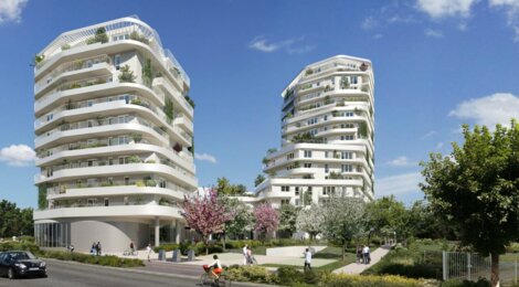 Programme immobilier neuf Harmony of the Sky - Saint-Nazaire : Résidence studio–T5 avec cadre panoramique et confort optimisé proche des commodités (44600) - Référence : 14482