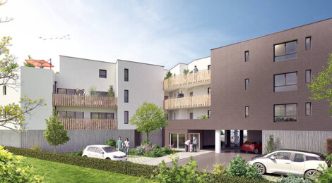 Programme immobilier neuf SCCV LE CLOS DE LA SEIGNEURIE - SAINT NAZAIRE - Saint-Nazaire : Résidence T2–T3 avec cadre naturel et confort optimisé proche des commodités (44600) - Référence : 14628