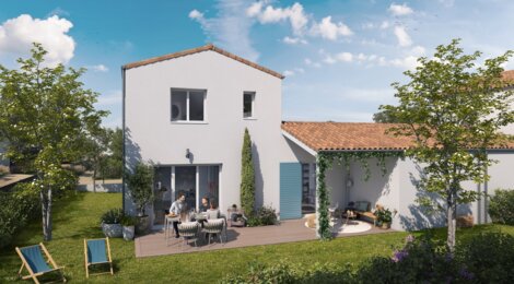 Programme immobilier neuf NATURIELLES - Saint-Sulpice-de-Royan : logements neufs 4 à 5 pièces proches des plages de Royan (17200) - Référence : 14545