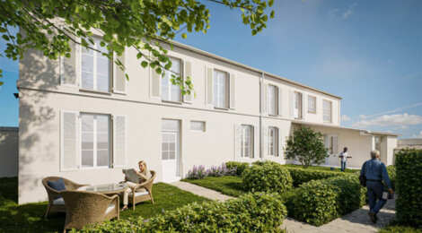 Programme immobilier neuf Villas Tilleuls - Saintes à proximité immédiate du cœur historique (17100) - Référence : 14548
