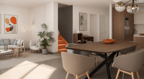 Programme immobilier neuf LA BELLE ENDORMIE N°95 - Saintes réhabilitation quartier Saint-Pierre (17100) - Référence : 13009