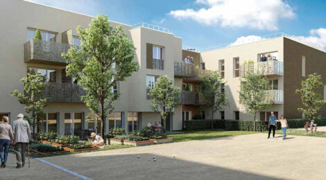 Programme immobilier neuf RSS LES REFLETS - Saumur résidence sénior proche du château (49400) - Référence : 11311