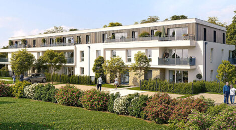 Programme immobilier neuf Le Domaine des Châtaigniers - Sucé-sur-Erdre proche bourg et Erdre (44240) - Référence : 14035