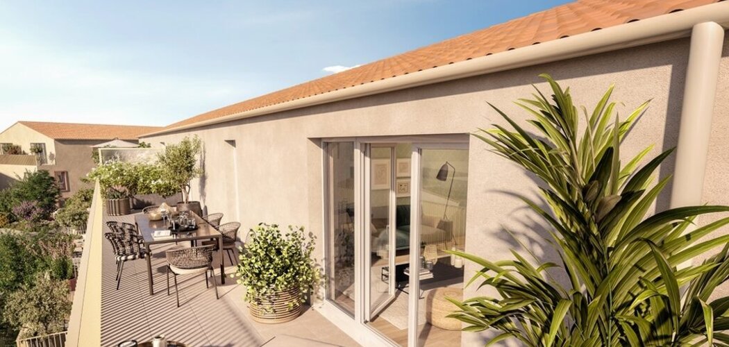 Programme immobilier neuf LE CLOS DU VIGNOBLE - Aigrefeuille-sur-Maine : logements neufs sécurisés et verdoyants proche des commodités (44140) - Référence : 8087