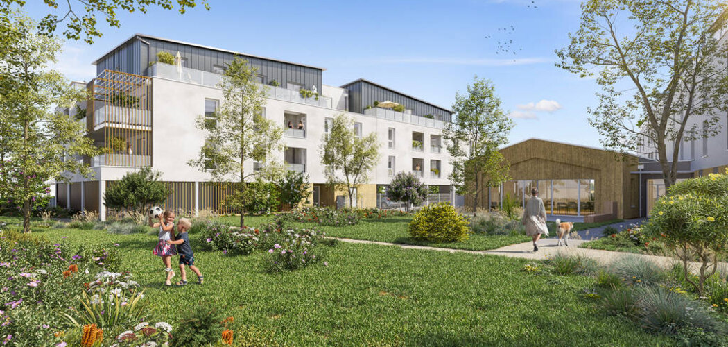 Programme immobilier neuf LE COURS SAINT-JEAN - Ancenis à deux pas du centre-ville (44150) - Référence : 16630