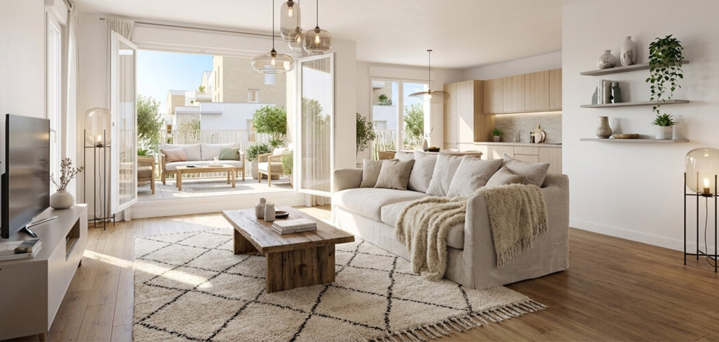 Programme immobilier neuf EPURE - QUARTIER MONTAIGNE - Angers appartements avec extérieur quartier Montaigne (49000) - Référence : 16806
