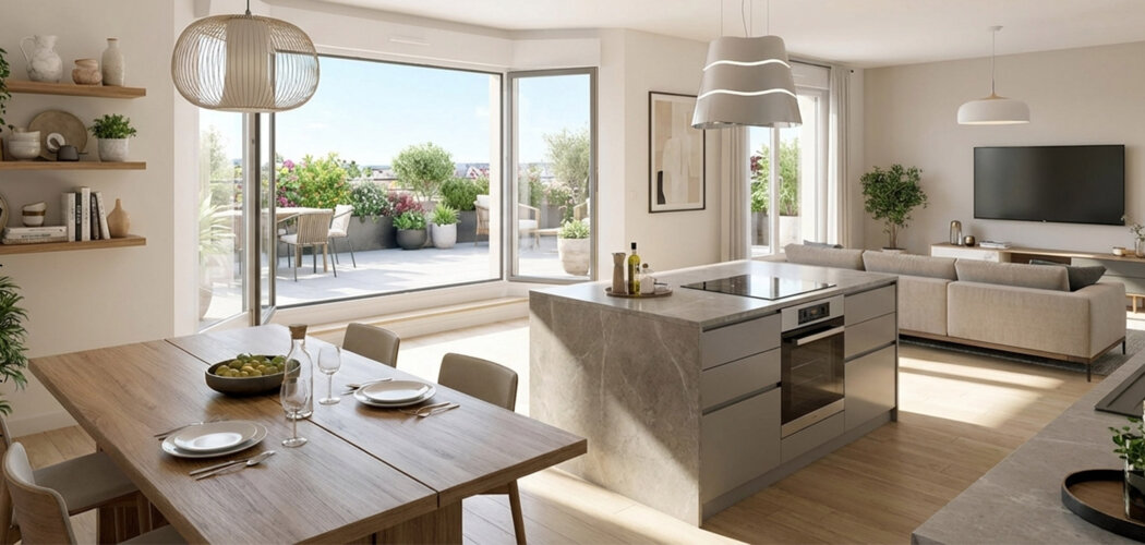 Programme immobilier neuf Isatys - Angers appartements avec extérieur quartier Saint Léonard (49000) - Référence : 14160