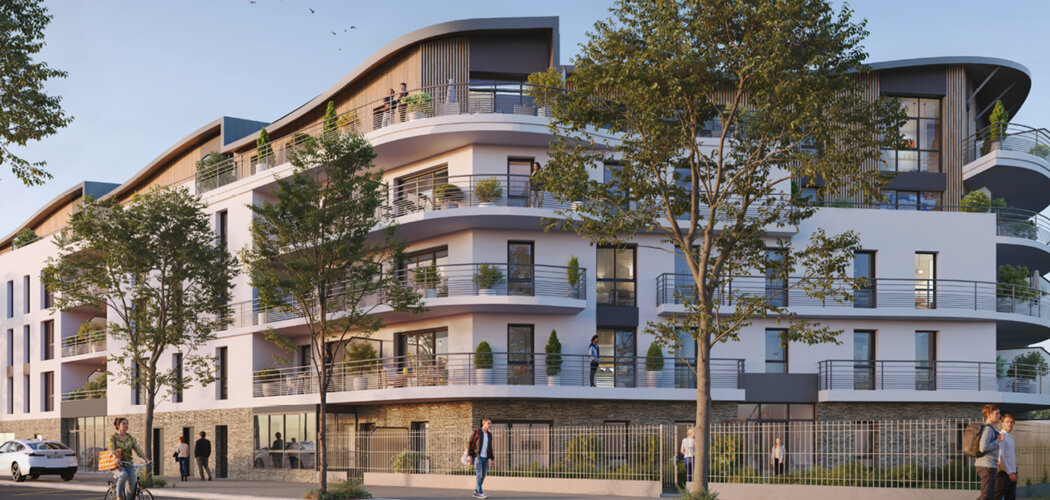 Programme immobilier neuf L'AVANT-SCENE - Angers au sein du quartier Lafayette (49000) - Référence : 13901