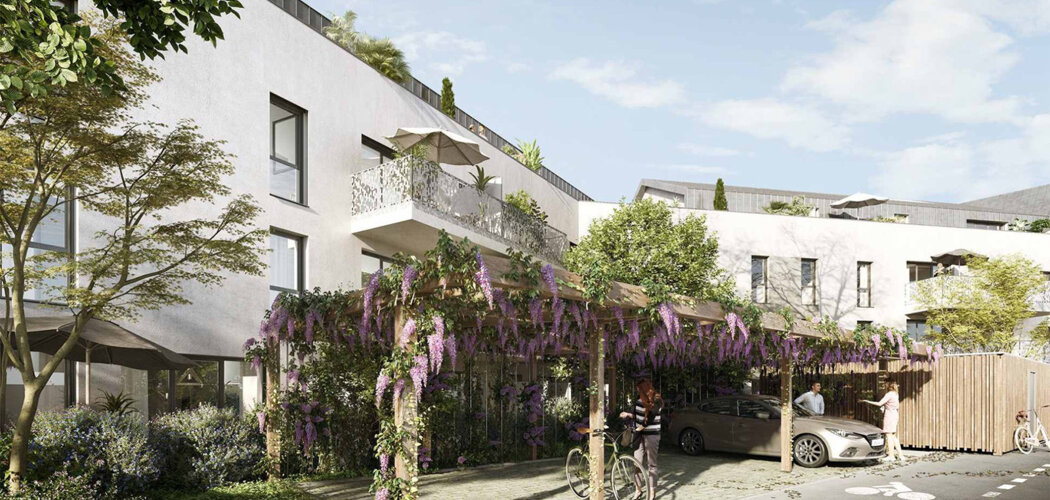 Programme immobilier neuf LES TERRASSES DE LA MADELEINE - Angers en plein quartier Madeleine-Justices (49000) - Référence : 13181