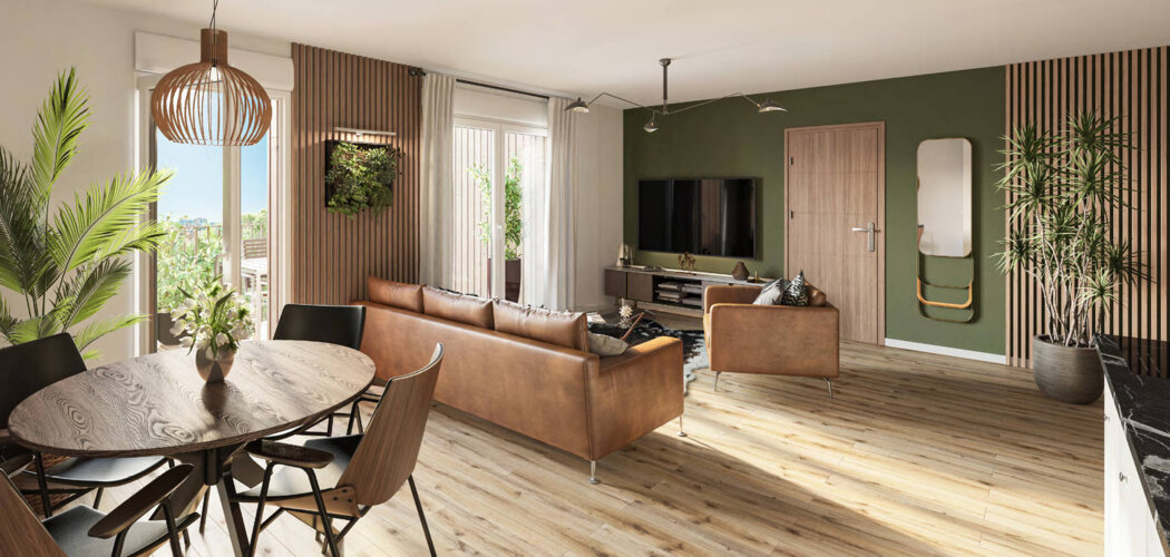 Programme immobilier neuf Les Bois - Angers : logements neufs du studio au T5 proche des transports et commerces (49000) - Référence : 15621