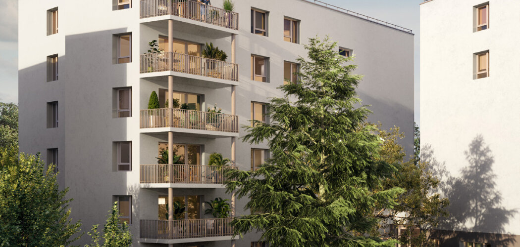 Programme immobilier neuf Les Cèdres - Angers : logements neufs lumineux et sécurisés proche des transports (49000) - Référence : 17037