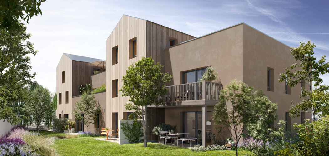 Programme immobilier neuf Conversations - Angers : logements neufs sécurisés et verdoyants proche des commodités (49000) - Référence : 15368