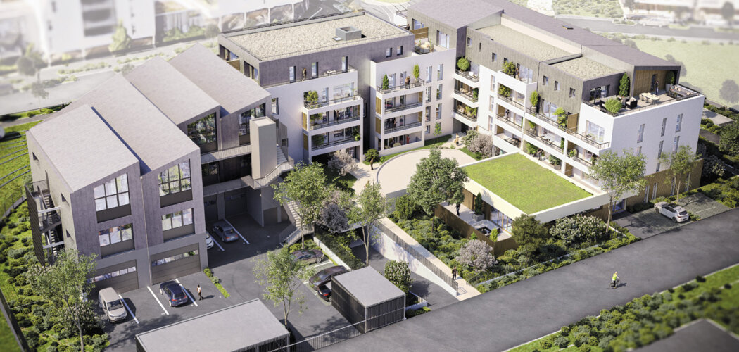 Programme immobilier neuf BoTerra - Angers : logements neufs sécurisés et verdoyants proche des transports (49000) - Référence : 10051