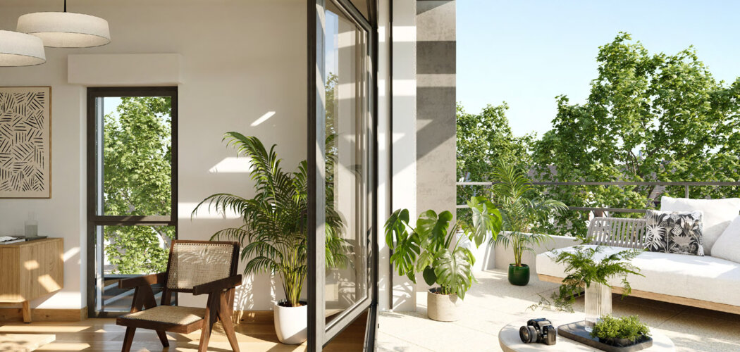 Programme immobilier neuf LES TERRASSES DE LA MADELEINE - Angers proche de la gare (49000) - Référence : 16714