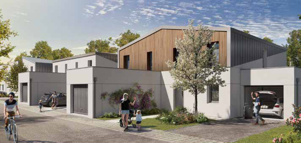 Programme immobilier neuf Domaine Lafayette - Angers quartier résidentiel à 5 min  des bus lignes 8 et 10 (49000) - Référence : 15626