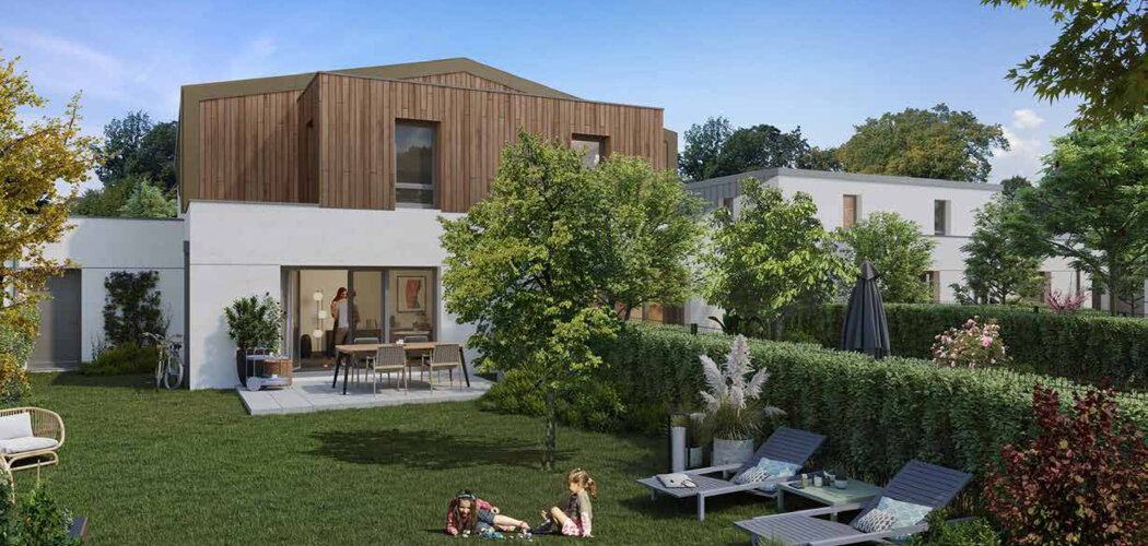 Programme immobilier neuf Domaine Lafayette - Angers quartier résidentiel à 5 min  des bus lignes 8 et 10 (49000) - Référence : 15626