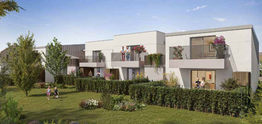 Programme immobilier neuf Domaine Lafayette - Angers quartier résidentiel à 5 min  des bus lignes 8 et 10 (49000) - Référence : 15626