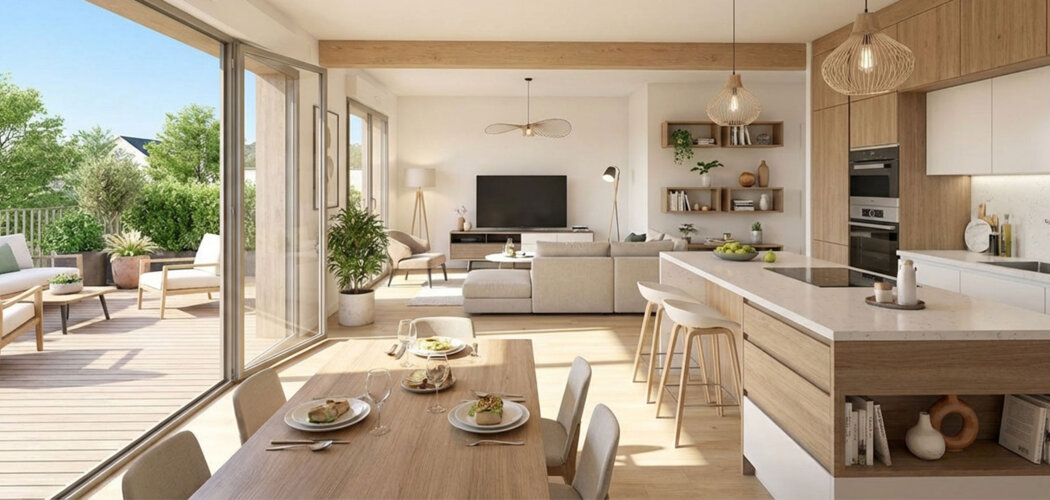 Programme immobilier neuf LES LONGERES D'ORGEMONT - Angers résidence contemporaine près du Château d’Orgemont (49000) - Référence : 15634