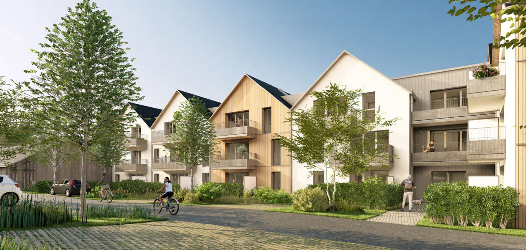 Programme immobilier neuf LES LONGERES D'ORGEMONT - Angers résidence contemporaine près du Château d’Orgemont (49000) - Référence : 15634