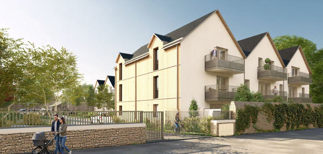 Programme immobilier neuf LES LONGERES D'ORGEMONT - Angers résidence contemporaine près du Château d’Orgemont (49000) - Référence : 15634