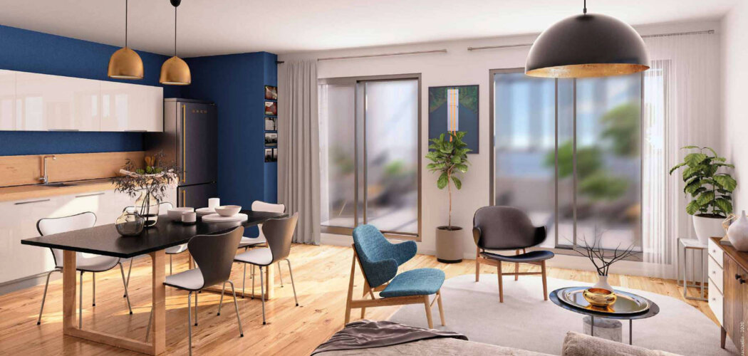 Programme immobilier neuf Patton is the new green - Angers : Résidence studio–T4 avec cadre écologique et confort optimisé proche des commodités (49000) - Référence : 14493