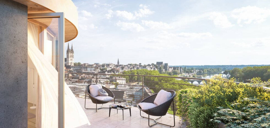 Programme immobilier neuf ARBORESCENCE - Angers : Résidence T1–T5 avec cadre urbain et confort haut de gamme proche des monuments historiques (49000) - Référence : 16919