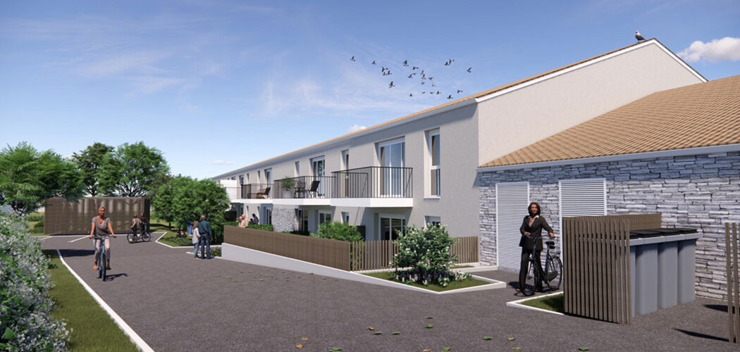 Programme immobilier neuf Mona Nova Angles - Angles cadre senior paisible près de La Tranche-sur-Mer (85750) - Référence : 18207