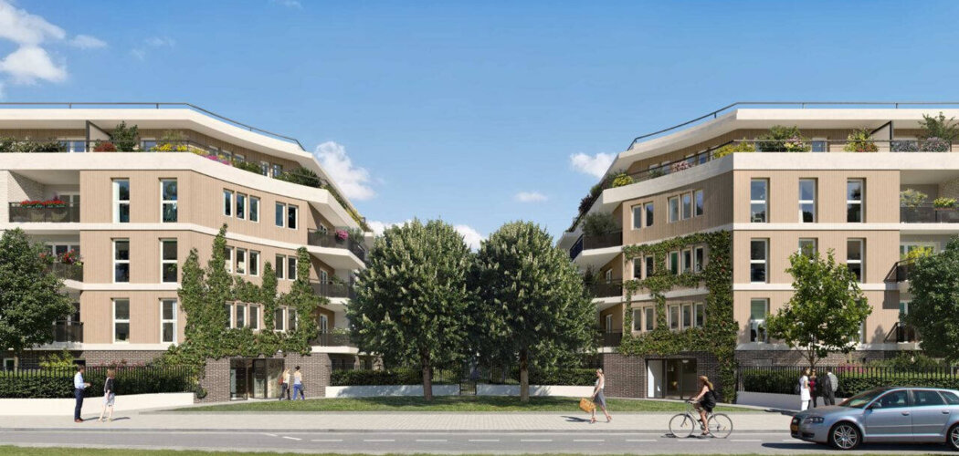 Programme immobilier neuf Le Domaine des Tilleuls - Avrillé près d’Angers au pied du Tramway A (49240) - Référence : 15639
