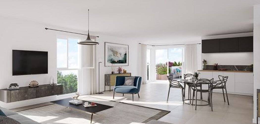 Programme immobilier neuf L'Instant - Avrillé : Résidence T3–T5 avec cadre verdoyant et confort optimisé proche des transports (49240) - Référence : 14359