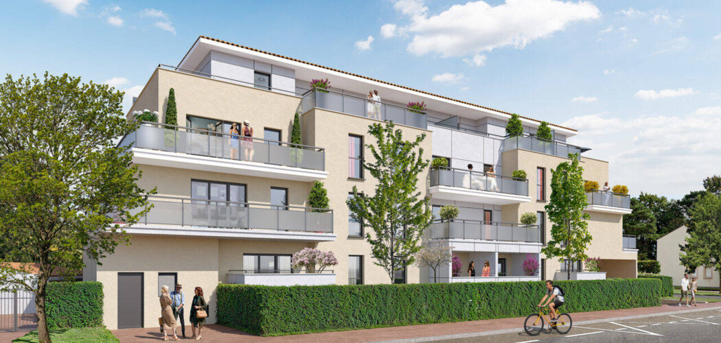 Programme immobilier neuf Terrasses des Landes - Basse-Goulaine centre à proximité immédiate des transports (44115) - Référence : 15526