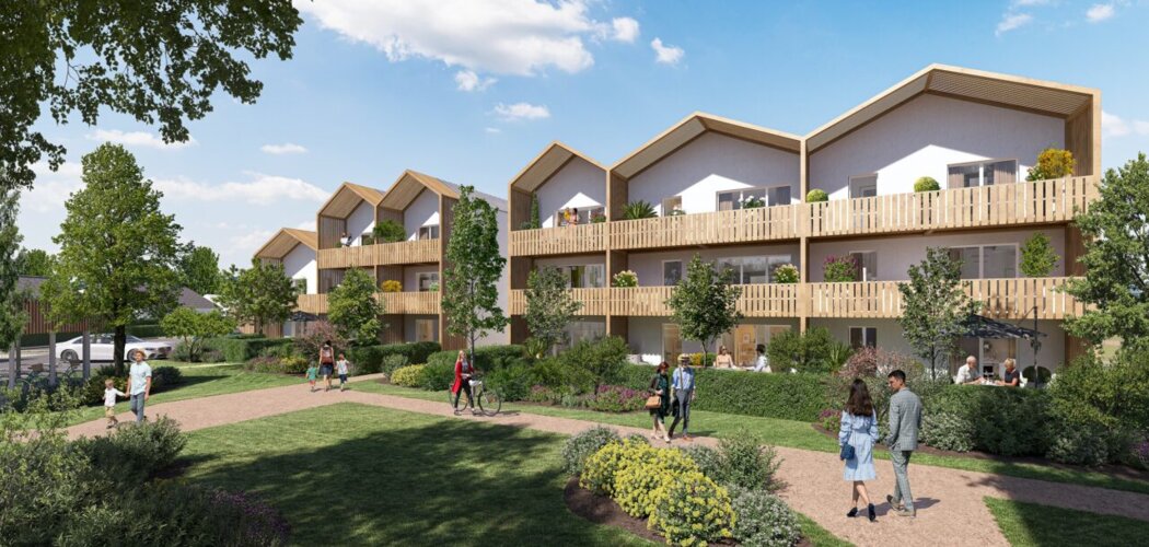 Programme immobilier neuf Parc et Plaisance - Blain : logements neufs sécurisés et verdoyants proche des commerces (44130) - Référence : 15224